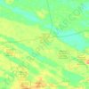 Mapa topográfico Alawoona, altitud, relieve