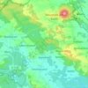 Mapa topográfico Speinshart, altitud, relieve