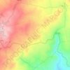 Mapa topográfico Tronco, altitud, relieve