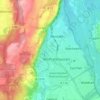 Mapa topográfico 82515, altitud, relieve