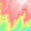 Mapa topográfico Mariatana, altitud, relieve