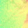 Mapa topográfico Gidgealpa, altitud, relieve