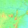Mapa topográfico Sarangarh-Bilaigarh District, altitud, relieve