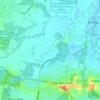 Mapa topográfico Meridan Plains, altitud, relieve