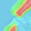 Mapa topográfico Курильск, altitud, relieve