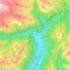 Mapa topográfico Strembo, altitud, relieve