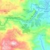 Mapa topográfico Passagem de Mariana, altitud, relieve