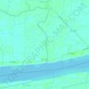 Mapa topográfico Xã Kim Sơn, altitud, relieve