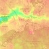 Mapa topográfico La Queue-en-Brie, altitud, relieve