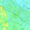 Mapa topográfico Tam Kỳ Ward, altitud, relieve