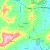 Mapa topográfico Tallegalla, altitud, relieve