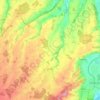 Mapa topográfico Wolfern, altitud, relieve