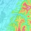 Mapa topográfico 77933, altitud, relieve