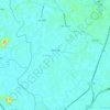 Mapa topográfico Mỹ Thái, altitud, relieve