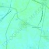 Mapa topográfico Auchandi, altitud, relieve