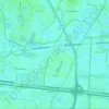 Mapa topográfico Thap Chang Subdistrict, altitud, relieve