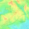 Mapa topográfico La Jonchère, altitud, relieve