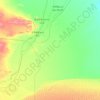 Mapa topográfico 玛尔兹嘎查, altitud, relieve
