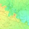 Mapa topográfico Lodi, altitud, relieve