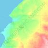 Mapa topográfico Copper Coast Council, altitud, relieve