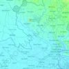 Mapa topográfico Tây Ninh Province, altitud, relieve