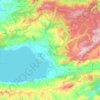 Mapa topográfico İznik, altitud, relieve