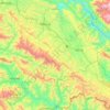 Mapa topográfico Mai Sơn District, altitud, relieve