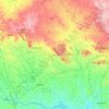 Mapa topográfico Narayanpet, altitud, relieve