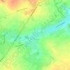 Mapa topográfico Willemeau, altitud, relieve