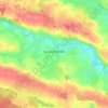 Mapa topográfico Bouillé-Ménard, altitud, relieve