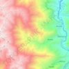 Mapa topográfico Mato, altitud, relieve