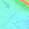 Mapa topográfico Balrampur, altitud, relieve