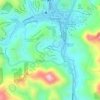 Mapa topográfico Limoeiro, altitud, relieve