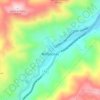 Mapa topográfico Barbacoas, altitud, relieve