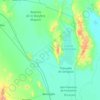 Mapa topográfico Tlahualilo, altitud, relieve