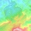 Mapa topográfico Baleia, altitud, relieve