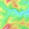 Mapa topográfico Kemmerode, altitud, relieve