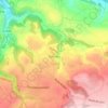 Mapa topográfico Succieu, altitud, relieve