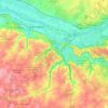 Mapa topográfico 49290, altitud, relieve