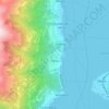 Mapa topográfico Cremia, altitud, relieve