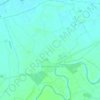 Mapa topográfico Benimuslem, altitud, relieve