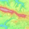 Mapa topográfico Haramont, altitud, relieve