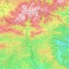 Mapa topográfico Ripollès, altitud, relieve