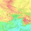 Mapa topográfico Darbha Tahsil, altitud, relieve