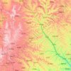 Mapa topográfico 环县, altitud, relieve