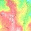 Mapa topográfico Penela da Beira, altitud, relieve