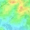 Mapa topográfico Doddabanahalli, altitud, relieve