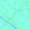 Mapa topográfico Xã Long Cang, altitud, relieve