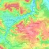 Mapa topográfico 31812, altitud, relieve