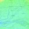 Mapa topográfico Barpeta, altitud, relieve